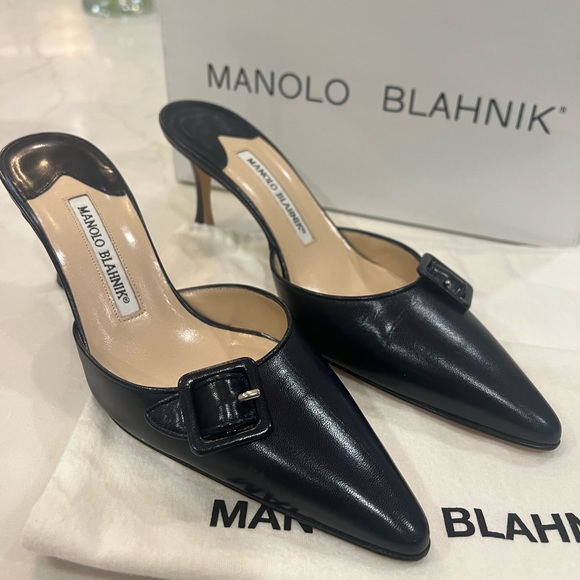 Manolo Blahnik Sling Backs - Picture 2 of 6